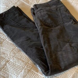 Corduroy Gray Jeans